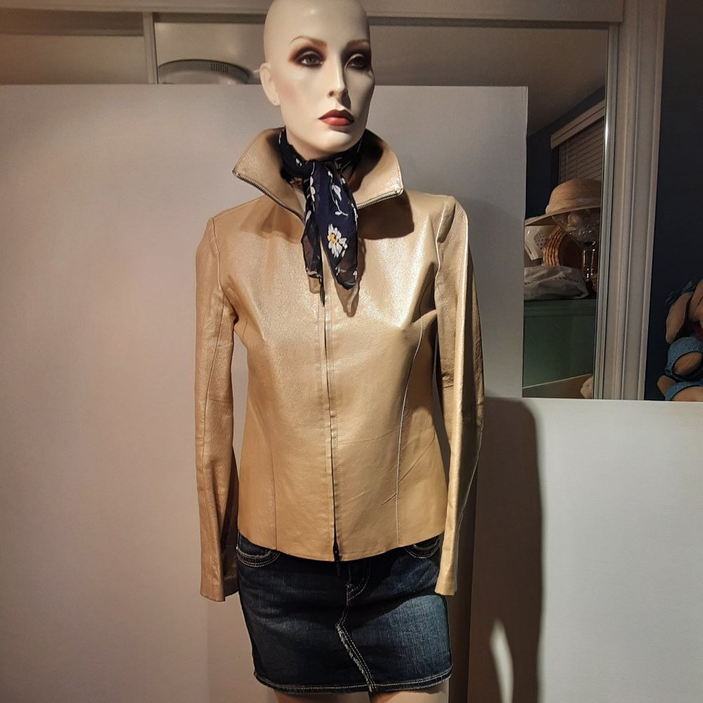 Diesel Veste de cuir